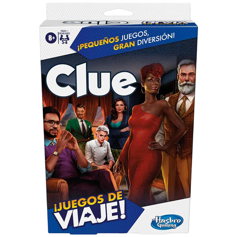 Clue Hasbro Edición de Viaje