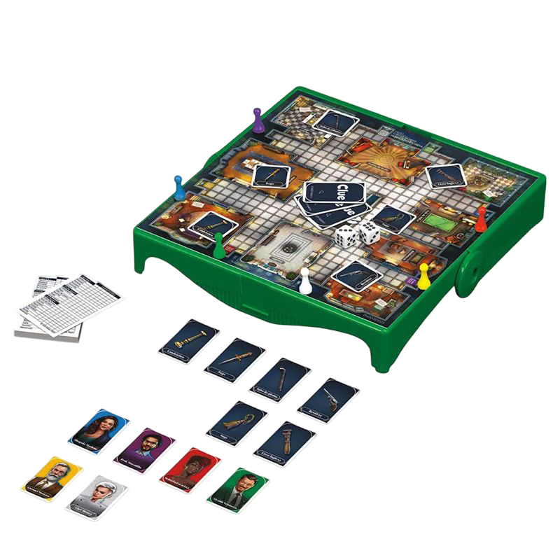 Clue Hasbro Edición de Viaje