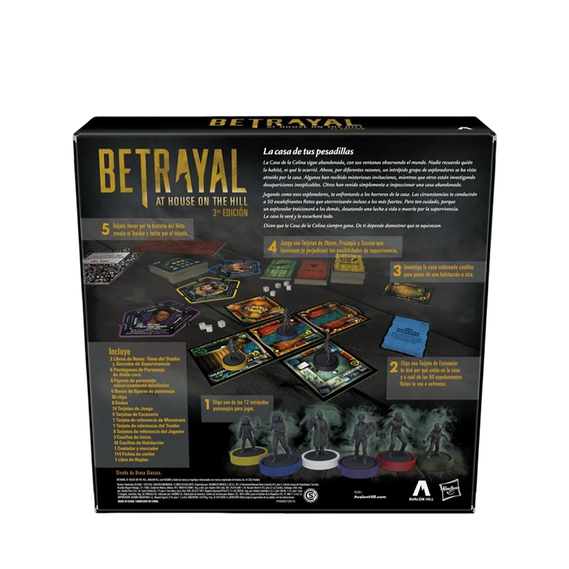 Betrayal At House On The Hill - 3ª Edición (Español)