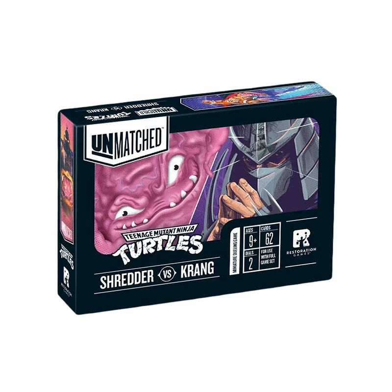 PREVENTA - Unmatched: TMNT Shredder & Krang Hero Decks (Español)
