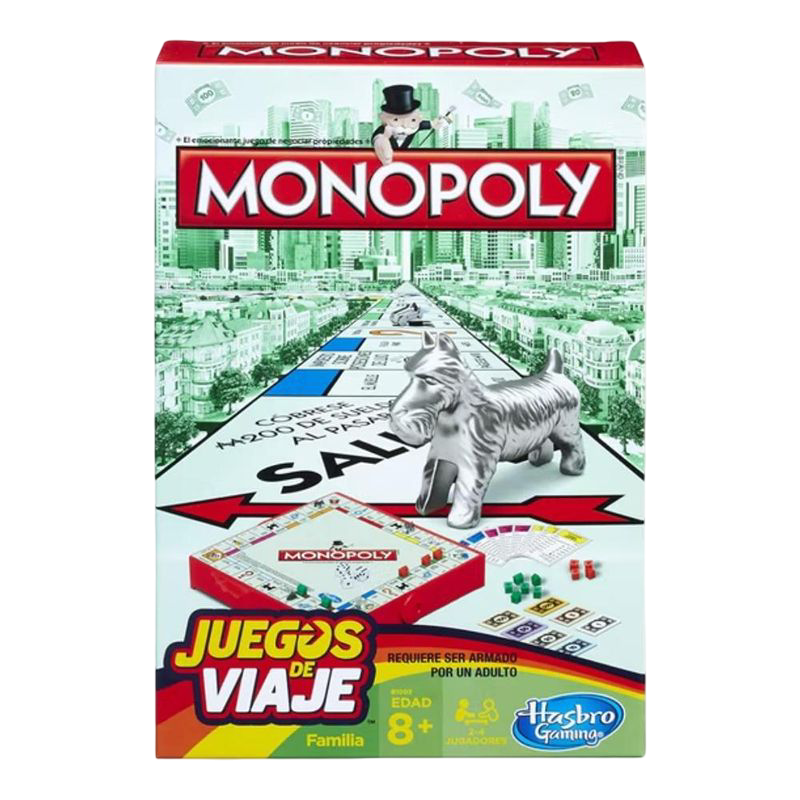 Monopoly Hasbro Edición de Viaje