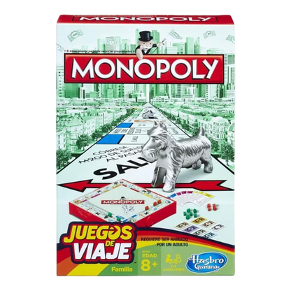 Monopoly Hasbro Edición de Viaje