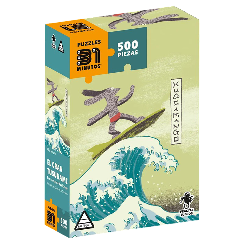 Puzzle 500 pcs - El Gran Tusunami