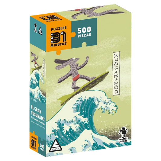 Puzzle 500 pcs - El Gran Tusunami