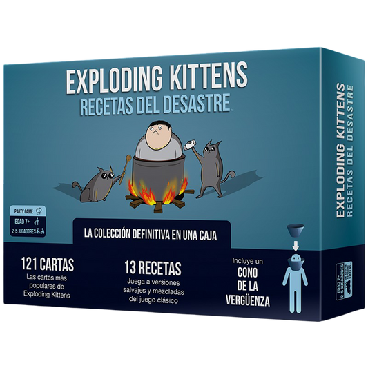 Exploding Kittens Recetas del Desastre