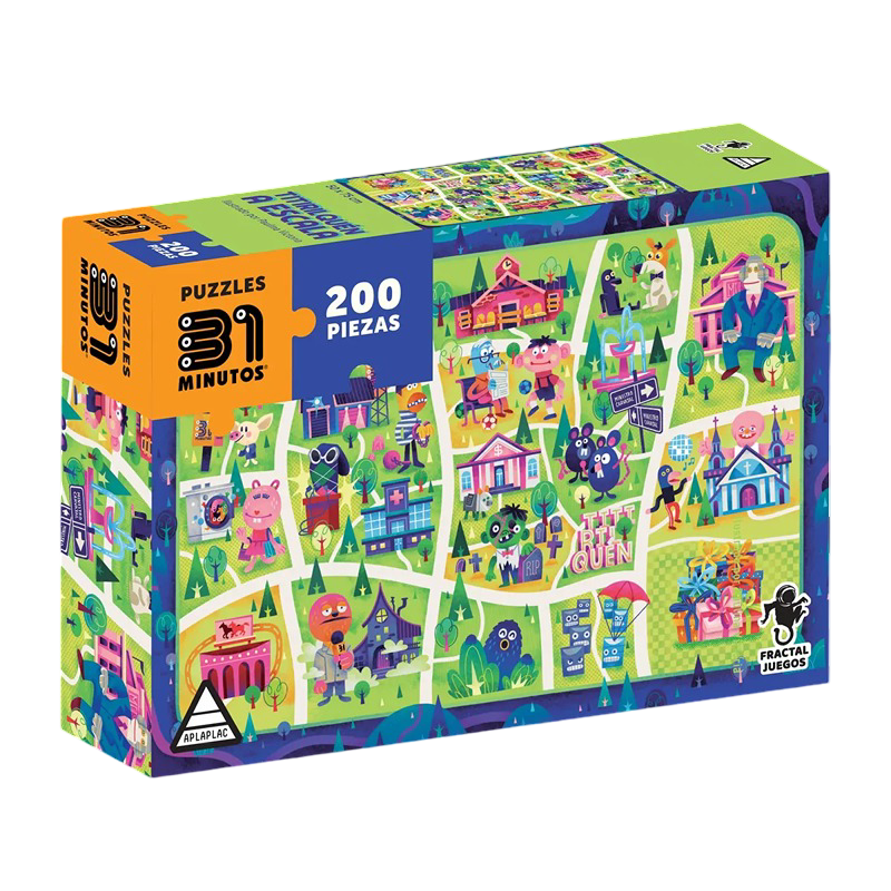 Puzzle 200 pcs - Titirilquén a Escala
