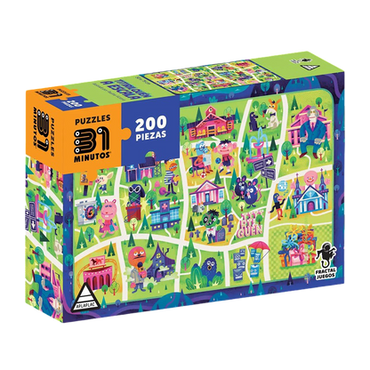 Puzzle 200 pcs - Titirilquén a Escala