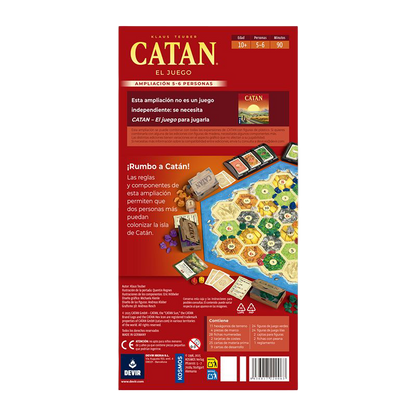 Catan Básico: Expansión 5-6 jugadores
