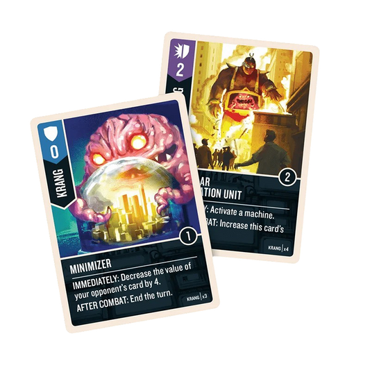 PREVENTA - Unmatched: TMNT Shredder & Krang Hero Decks (Español)