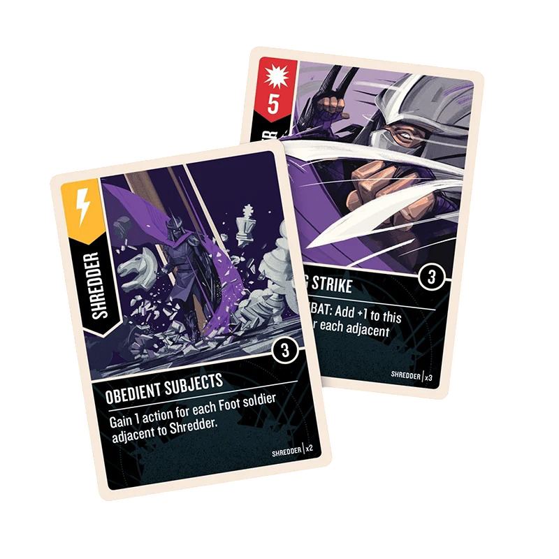 PREVENTA - Unmatched: TMNT Shredder & Krang Hero Decks (Español)