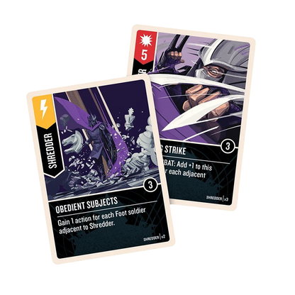 PREVENTA - Unmatched: TMNT Shredder & Krang Hero Decks (Español)