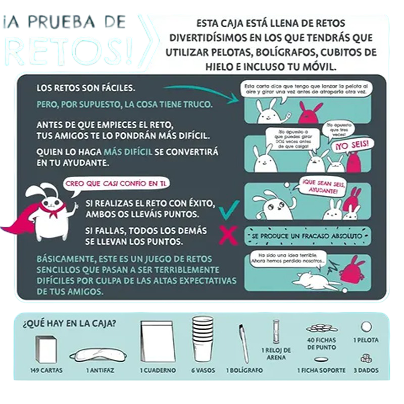¡A prueba de retos!