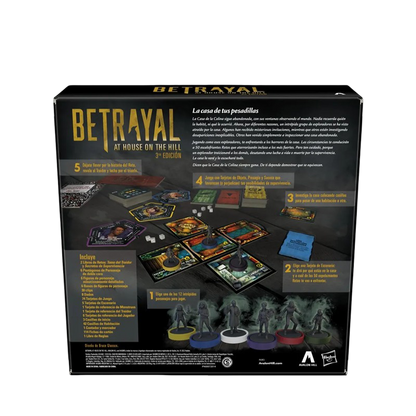 Betrayal At House On The Hill - 3ª Edición (Español)